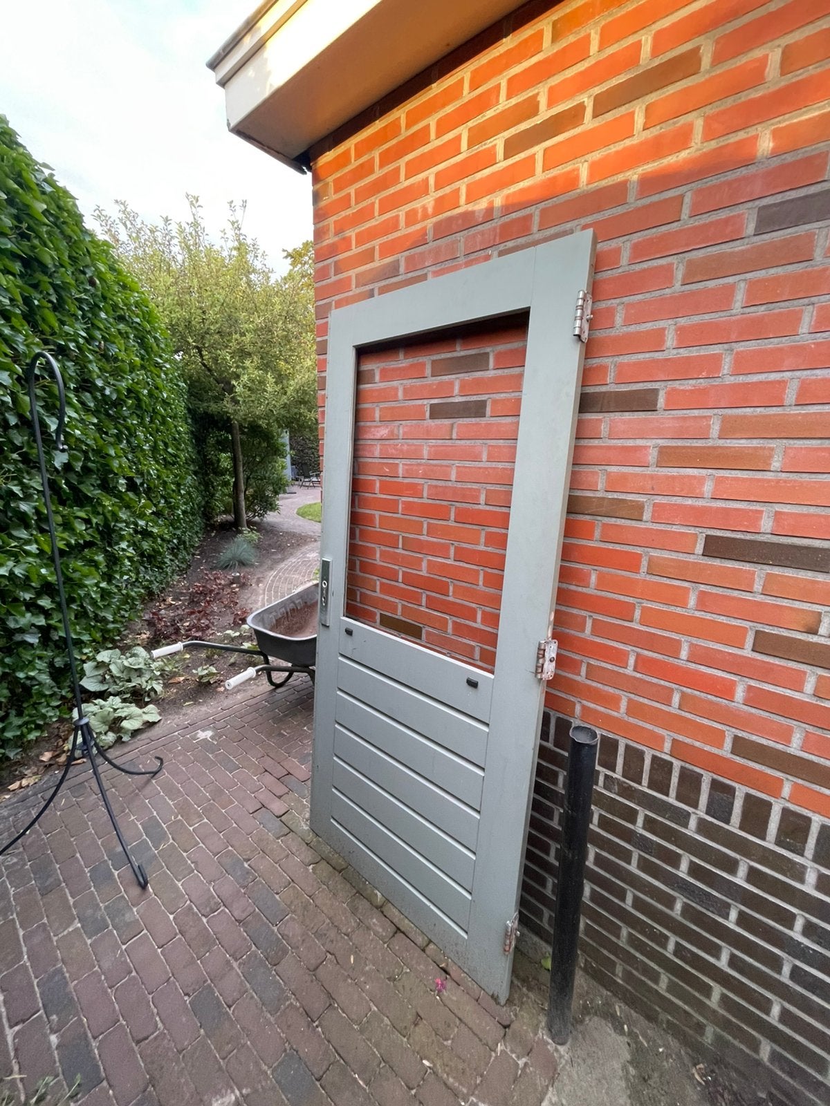 Stompe buitendeur, Ophalen, Zo goed als nieuw, Minder dan 100 cm, 200 cm of meer
