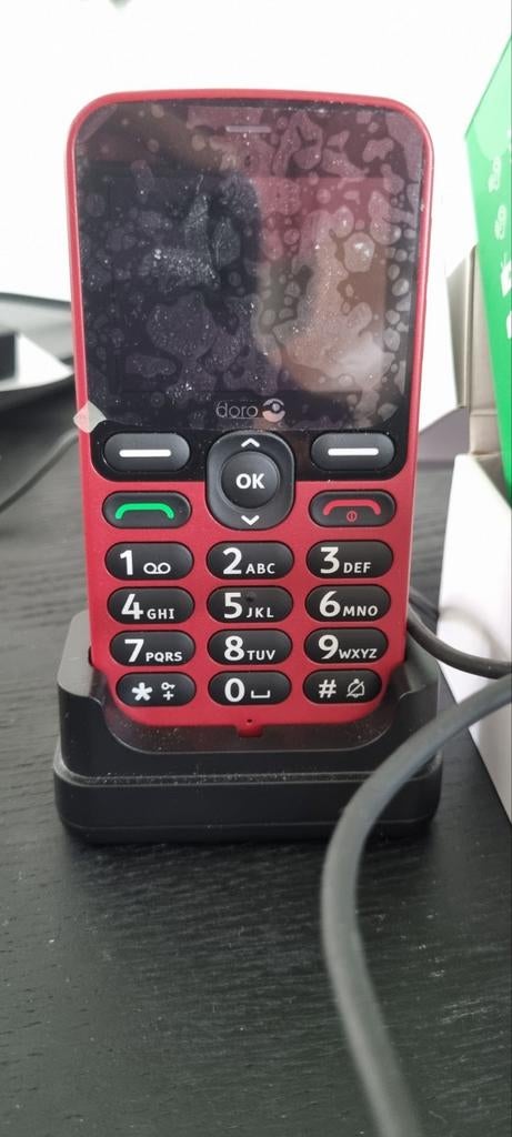 Doro 1880 Senioren Mobiel - Zo goed als nieuw, Ophalen, Klassiek of Candybar, Zonder simlock, Zonder abonnement