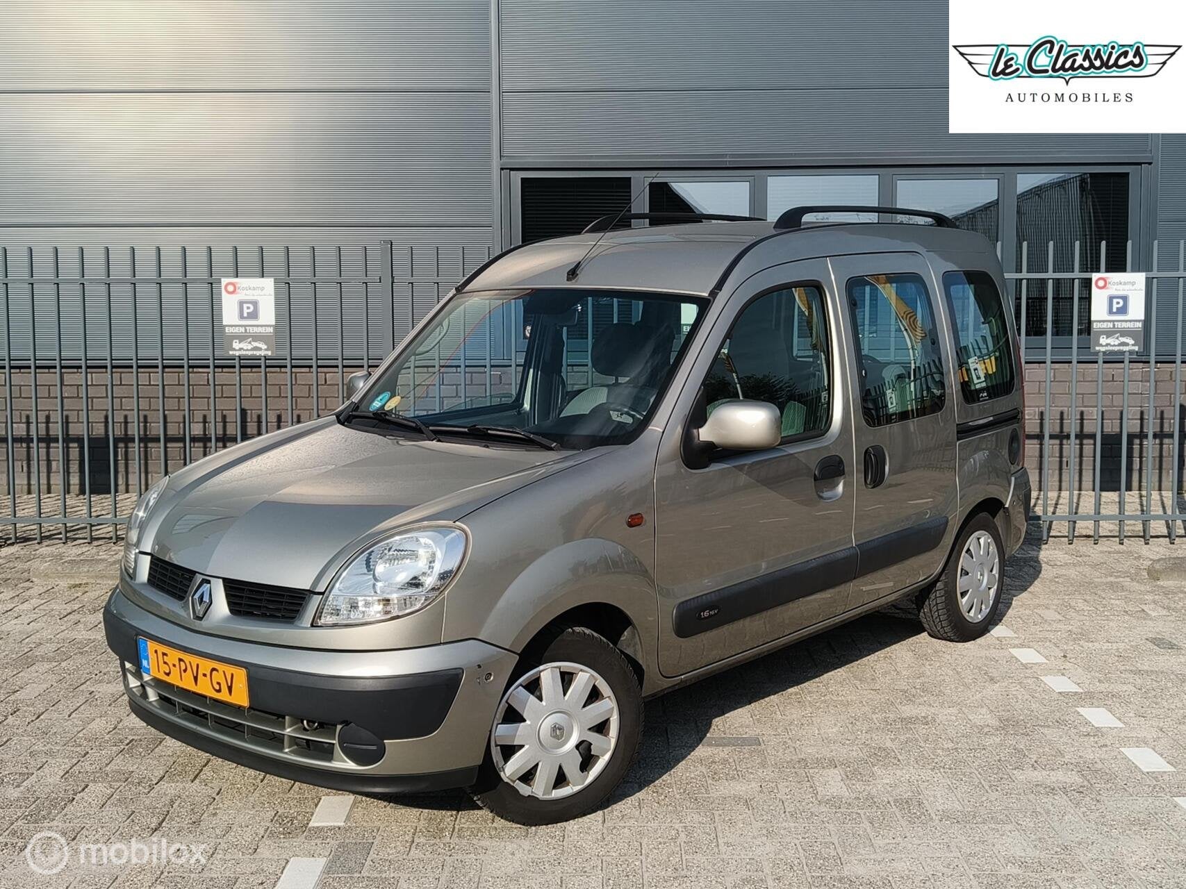 Renault Kangoo combi 1.6-16V Alizé | airco | trekhaak | ele, Auto's, Renault, Gebruikt, 49 €/maand, Origineel Nederlands, Bedrijf