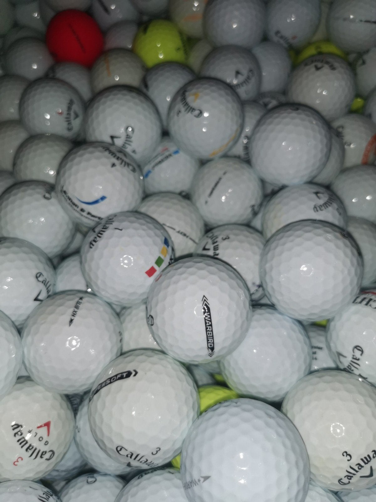 Callaway warbird golfballen AAAA kwaliteit 100 stuks, Sport en Fitness, Ophalen of Verzenden, Bal(len), Callaway