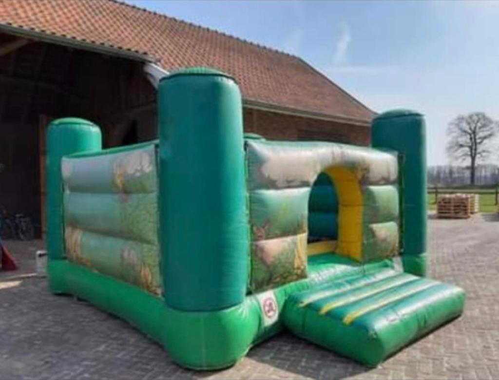Springkussen te huur, Ophalen of Verzenden, Gebruikt