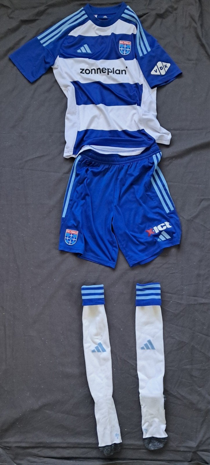 PEC Zwolle thuisteneu 2025/26, Blauw, Ophalen of Verzenden, Zo goed als nieuw, Adidas