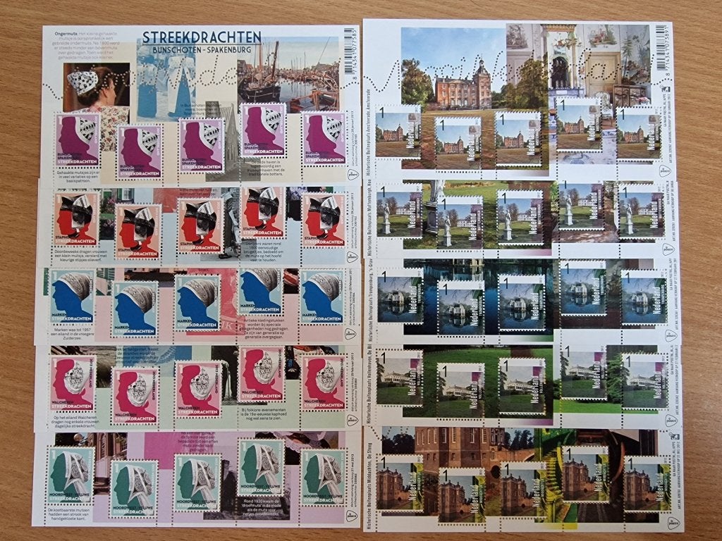 50x Tarief 1 nominaal frankeergeldige postzegels postfris., Postzegels en Munten, Ophalen of Verzenden, Na 1940, Postfris