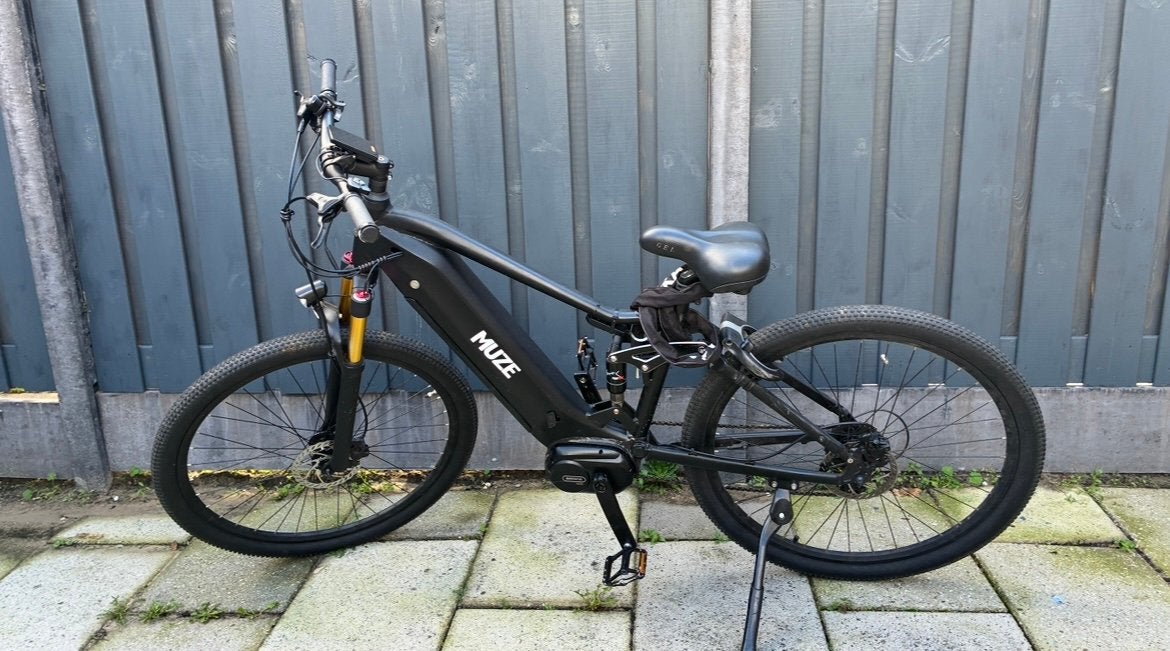 Muze mountainbike met Bafang M420 motor - motor defect, Gebruikt, Schijfrem, Ophalen, Overige merken