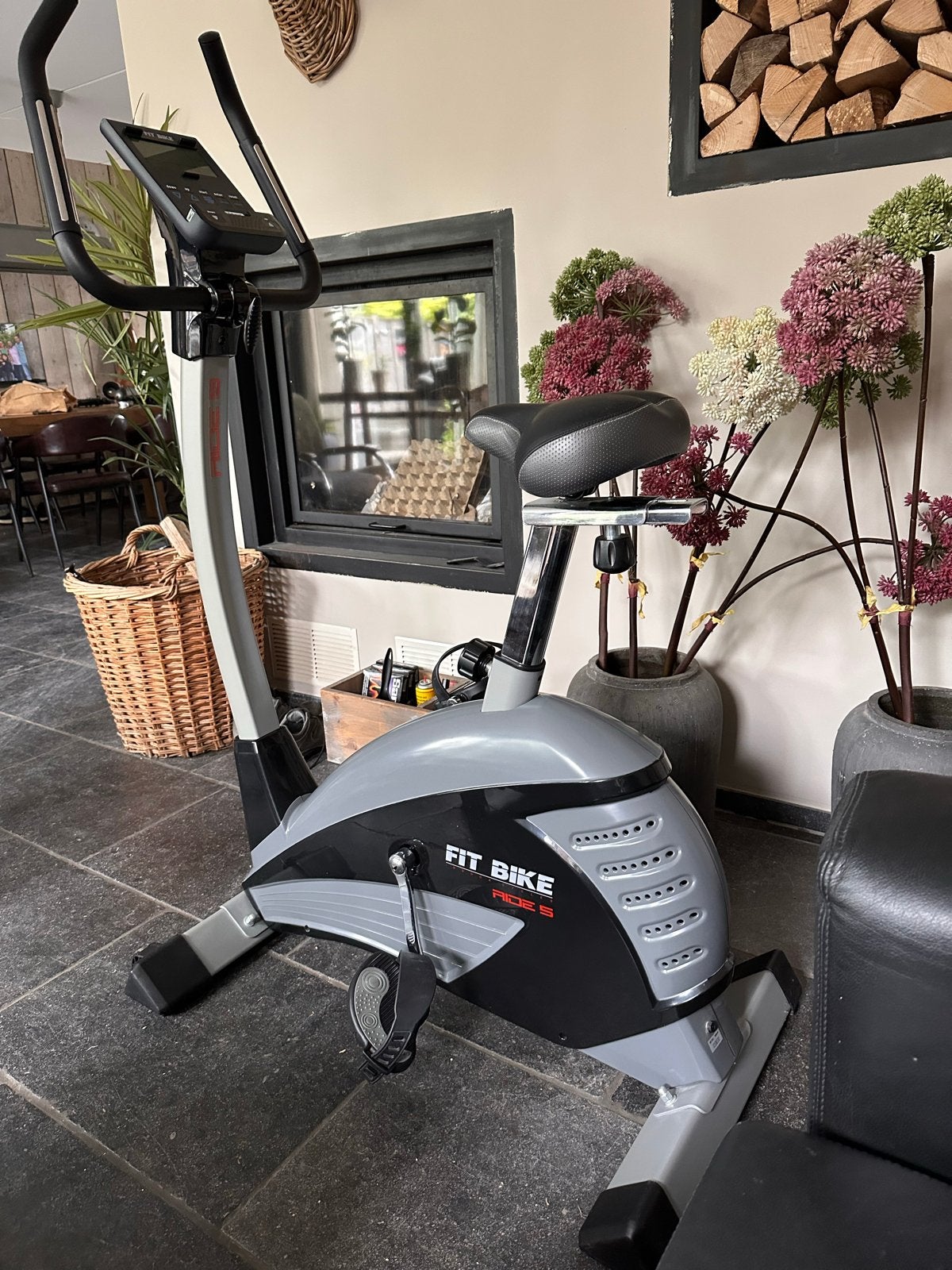 Fit Bike Hometrainer Ride 5, Sport en Fitness, Ophalen, Zo goed als nieuw, Metaal, Benen