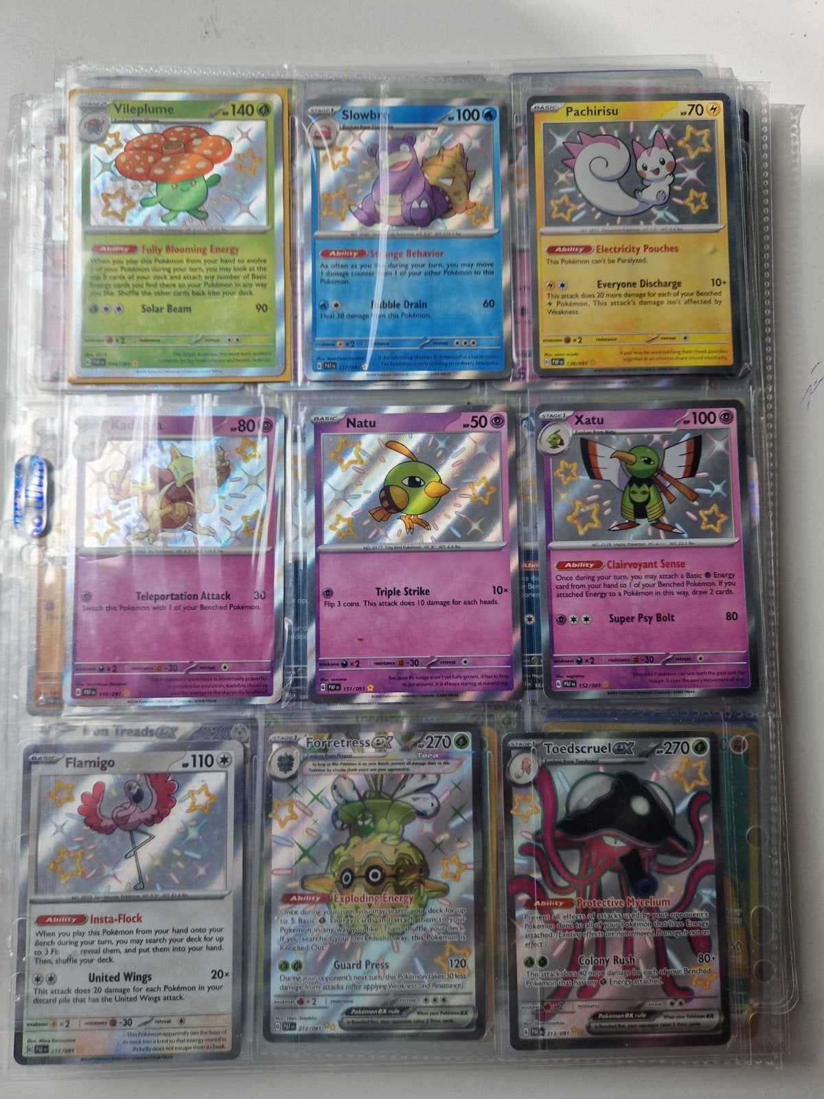 pokemon kaarten gedeelte masterset paldean fates, Ophalen of Verzenden, Zo goed als nieuw, Meerdere kaarten