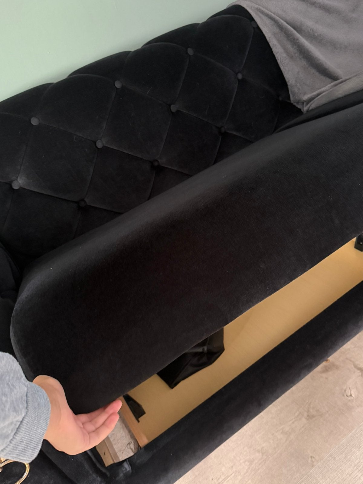 Bankstel te koop, Ophalen, Zo goed als nieuw, 75 tot 100 cm