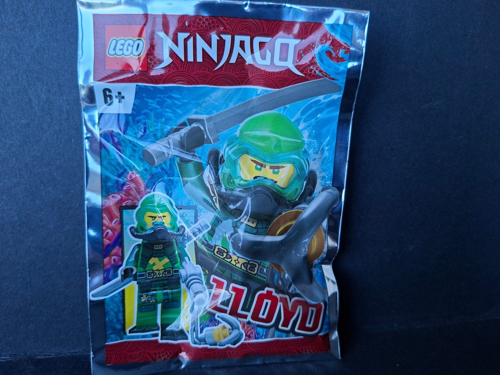 Lego minifig NIEUW Ninjago Scuba Lloyd Foilpack, Lego, Nieuw, Ophalen of Verzenden, Minifiguur