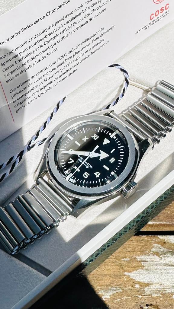 Serica Field Chronometer Ref. 6190 California, Ophalen of Verzenden, Overige merken