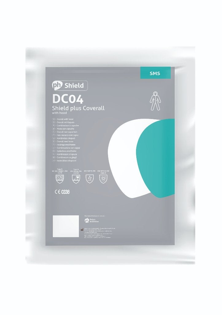 Wegwerp overall SMS type 5+6 SHIELD DC04 (omdoos 1x25 st), Verzenden, Nieuw