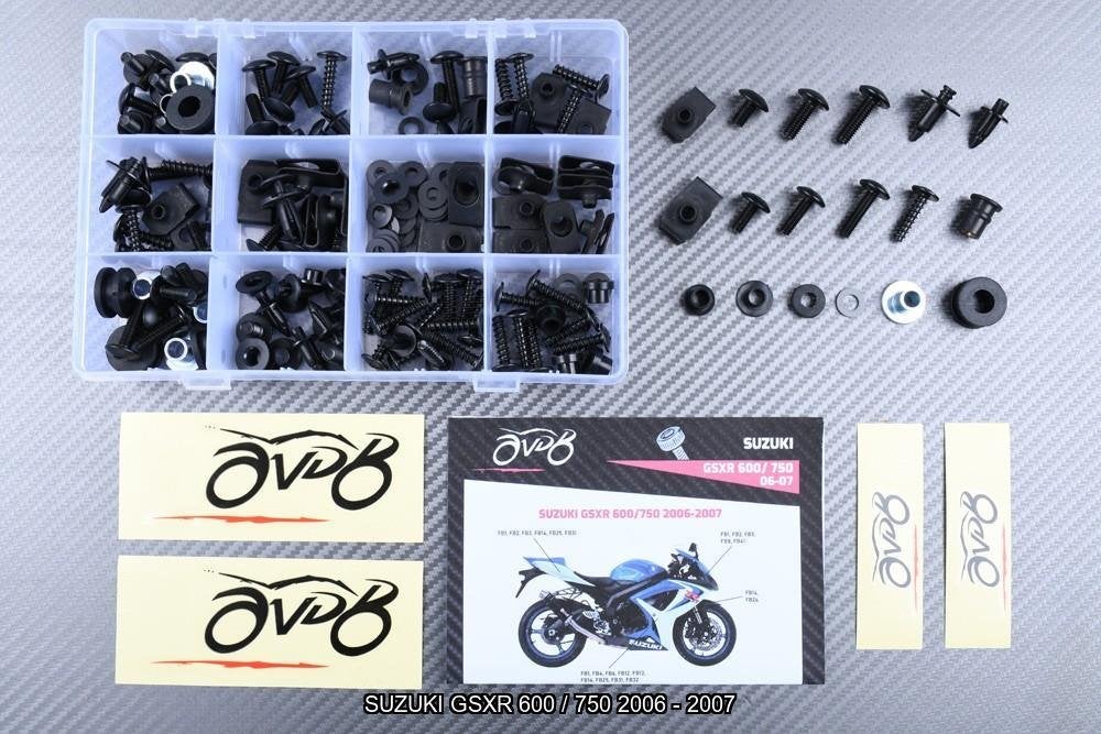 Kuip bouten set voor SUZUKI GSXR 600 / 750 2006 2007, Ophalen of Verzenden, Nieuw