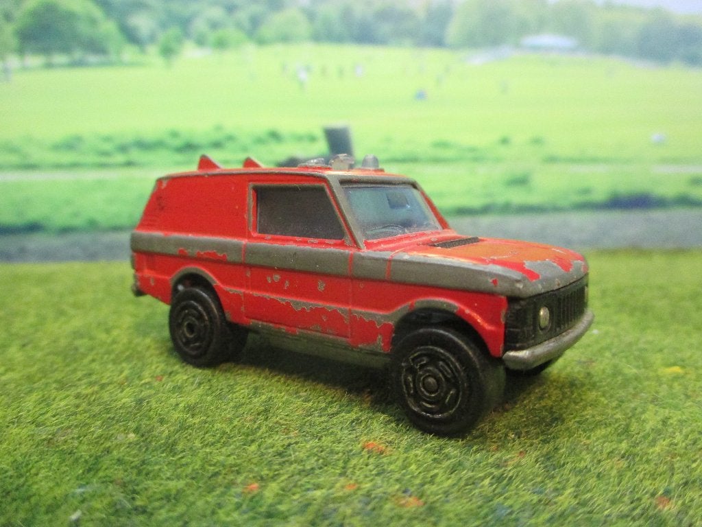 1/60 Range Rover Majorette Brandweer dichte uitvoering, Hobby en Vrije tijd, Modelauto's | Overige schalen, Ophalen of Verzenden