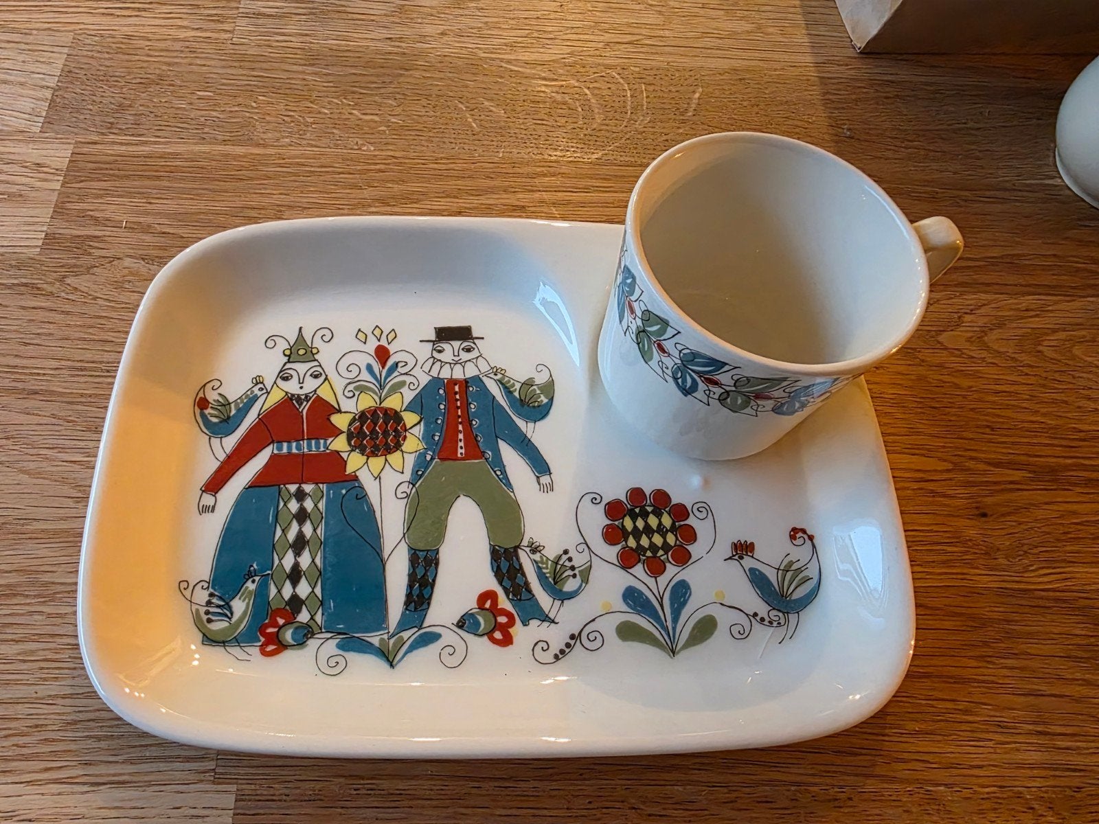 Vintage Saga Norsk Design F/F Norway Snackset, Antiek en Kunst, Ophalen