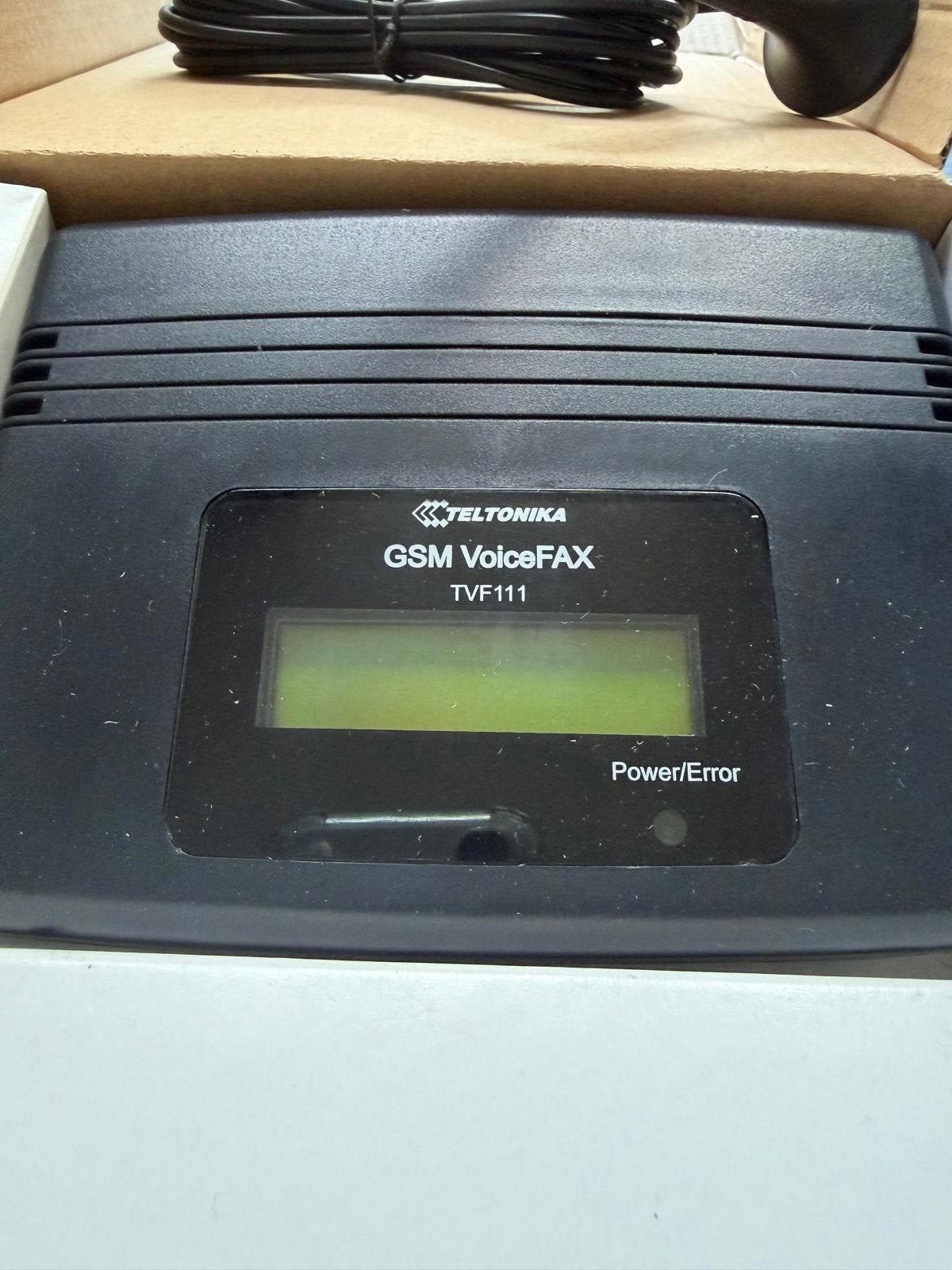 Teltonika GSM VoiceFAX TVF111 - Nieuw in doos, Ophalen of Verzenden, Nieuw, Fax-Telefoon combi