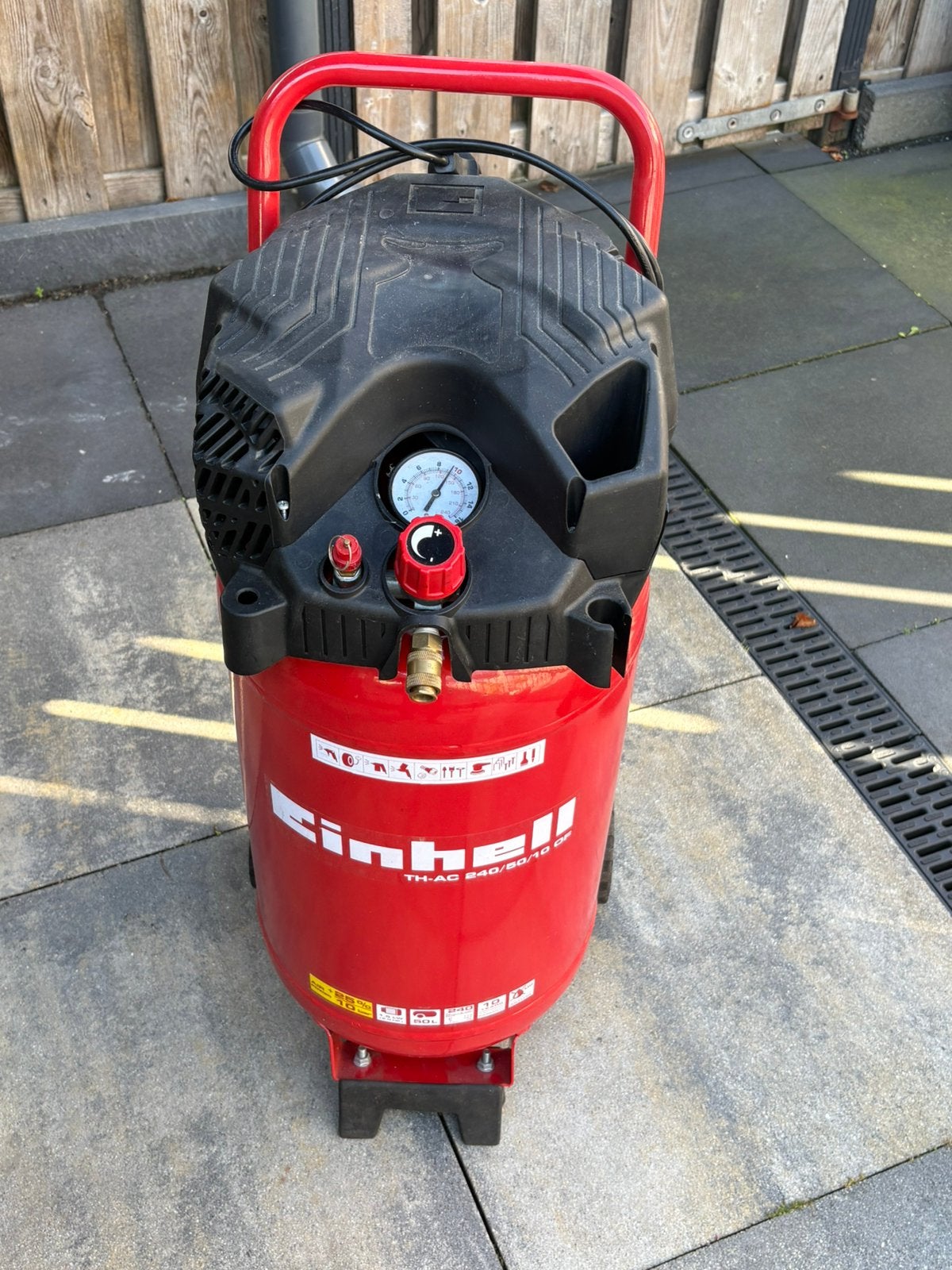 Einhell TC-AC 240/50/10 OF Compressor, Ophalen, Mobiel, 10 bar of meer, Zo goed als nieuw