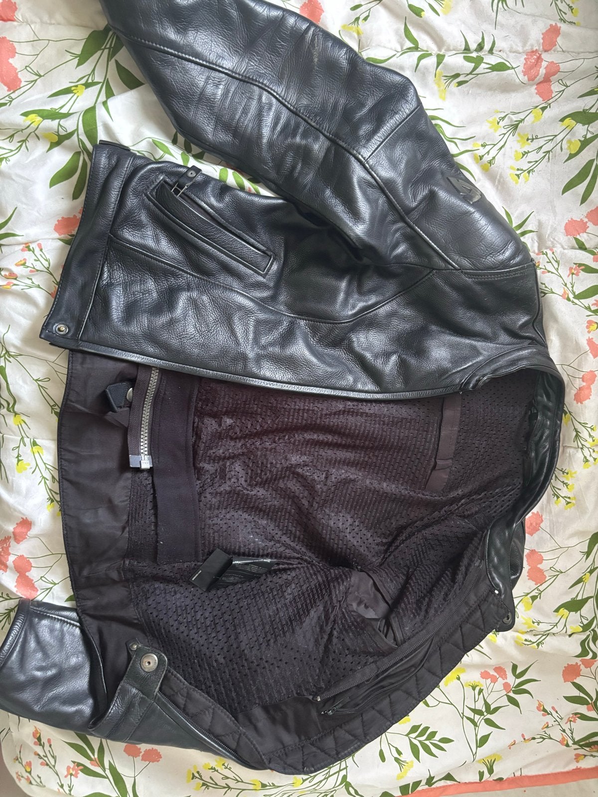 REV'IT! Leren Motorjas met Uitneembare Binnenjas, Motoren, Kleding | Motorkleding, Ophalen, Tweedehands, Dames, Jas | leer