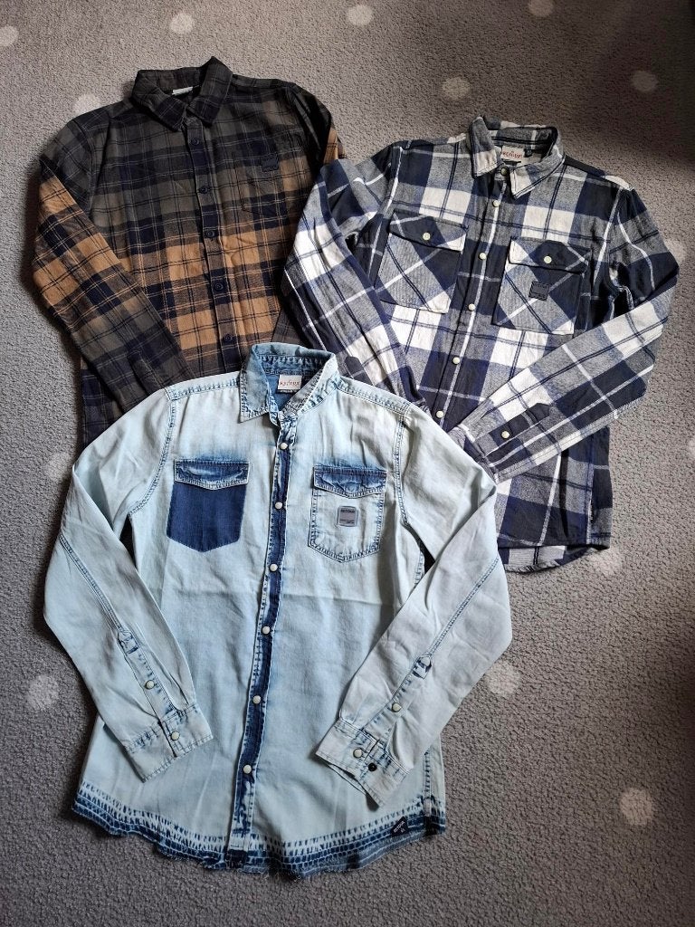 Retour overhemden nieuw maat 176, Overhemd of Blouse, Nieuw, Ophalen of Verzenden, Jongen