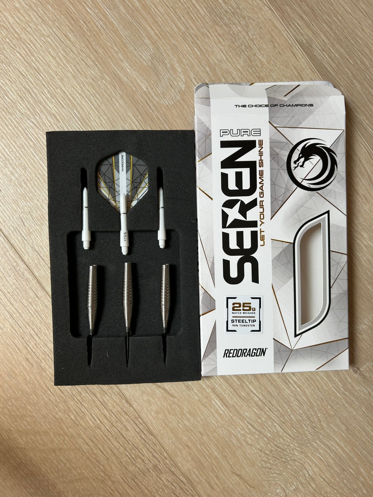 Red Dragon Seren 4 Pure 90% Tungsten Darts 25 Gram, Ophalen of Verzenden, Zo goed als nieuw, Pijlen