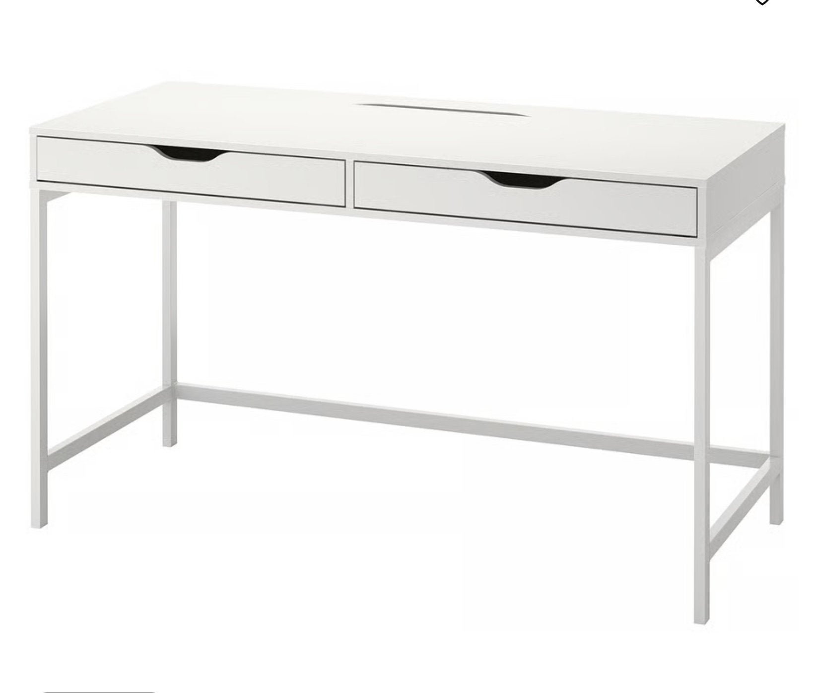 IKEA buro (Alex), Ophalen, Gebruikt, 132 cm, Spaanplaat of MDF