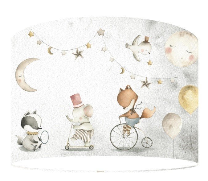 Hanglamp Circus Dieren Nacht Designed4Kids, Designed4Kids, Nieuw, Ophalen of Verzenden, Designed4kids@live.nl