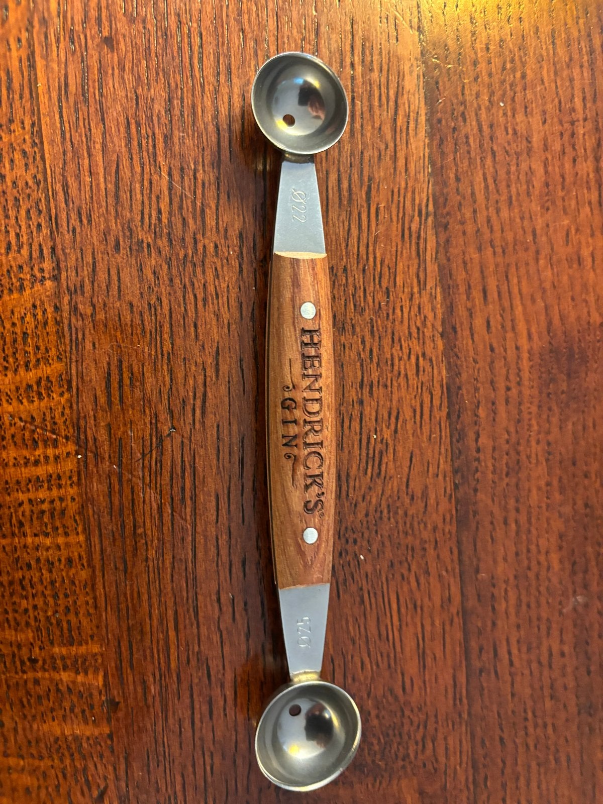Hendrick's Gin meloenlepel / parisiennelepel, Overige typen, Hout, Nieuw, Ophalen of Verzenden