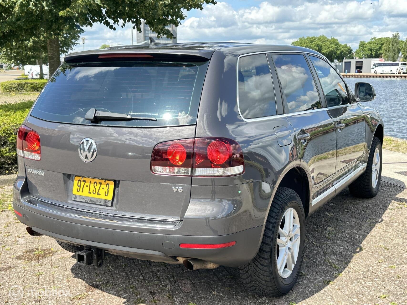 Volkswagen Touareg 3.6 V6 FSI Highline | 4Motion | Leder | T, Auto's, Automaat, Gebruikt, Zwart, 2245 kg