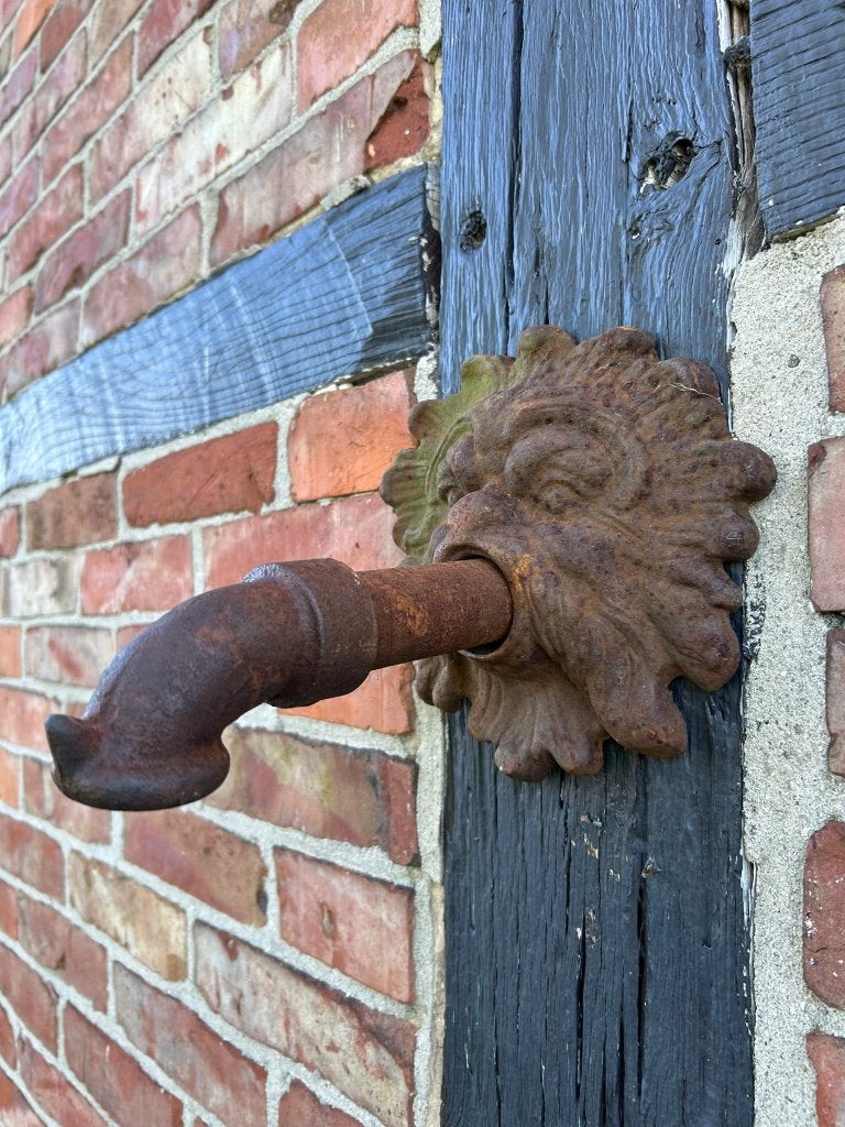 Waterspuwer Neptun - Gietijzer, Gietijzer, ., Overige typen, Ophalen of Verzenden