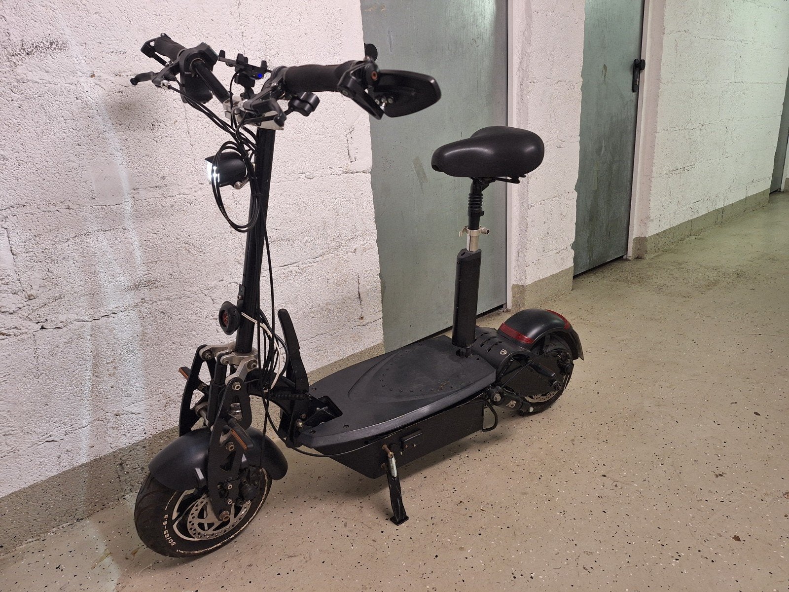 E-scooter met krachtige upgrade: naafmotor & LiFePO4 accu, Ophalen, Gebruikt, Elektrische step (E-scooter), Onbekend