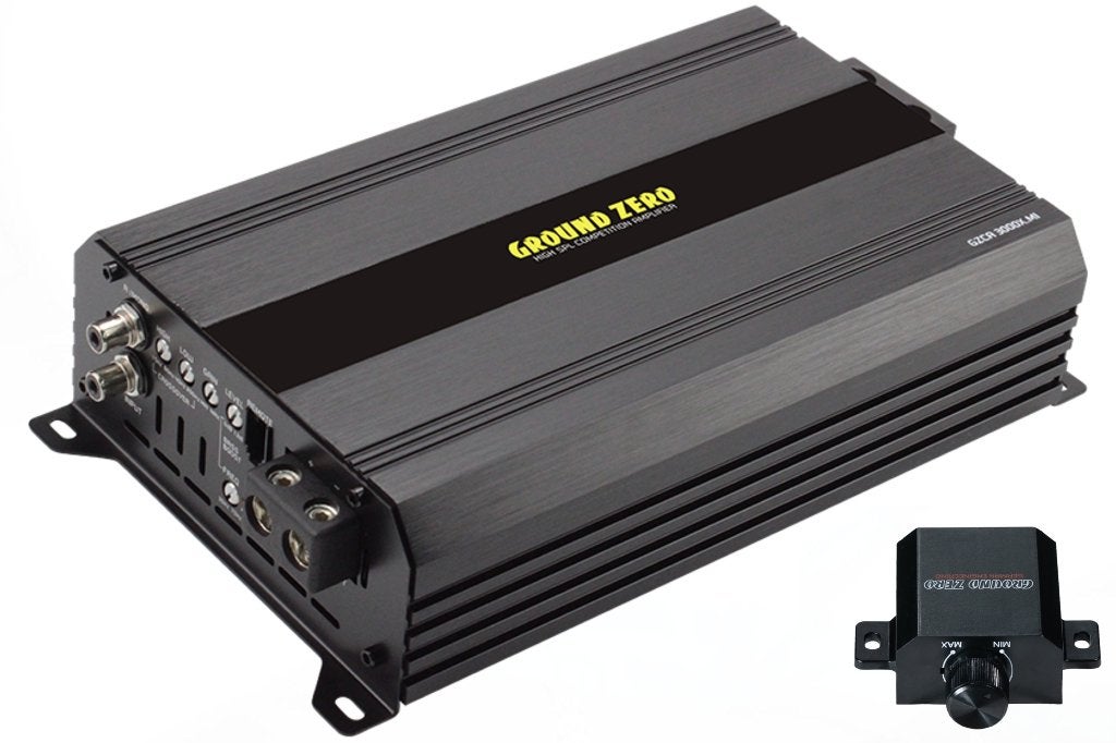 Ground Zero GZCA 3000X.M1 Monoblock + Controller (3180Wrms), ., Nieuw, Ophalen of Verzenden, .