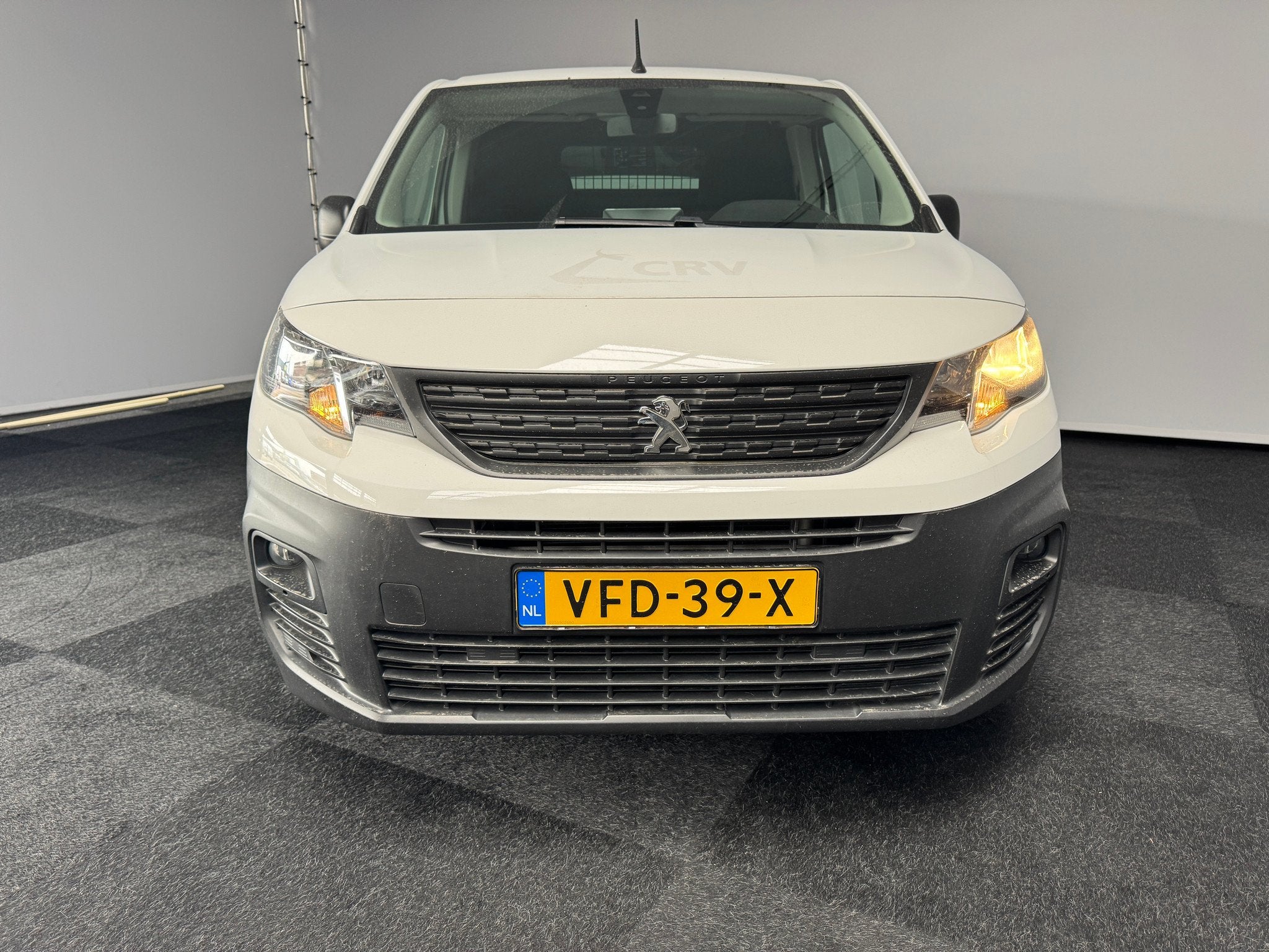 Peugeot Partner 1.5 HDI incl klep airco, Gebruikt, 4 cilinders, Parkeersensor, Wit
