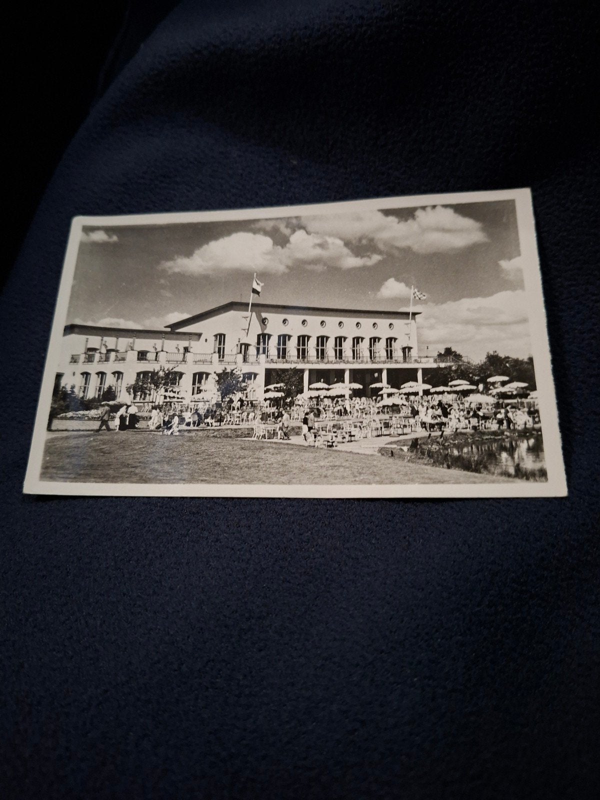 Efteling Café-Restaurant Ansichtkaart Z/W, Ophalen of Verzenden, 1960 tot 1980, Ongelopen, Noord-Brabant
