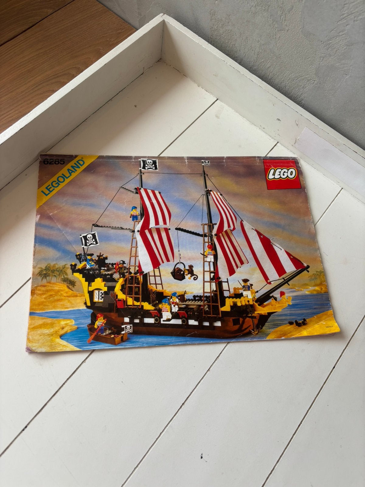 Lego 6285 Piraten schip delen., Ophalen of Verzenden, Gebruikt, Losse stenen, Lego