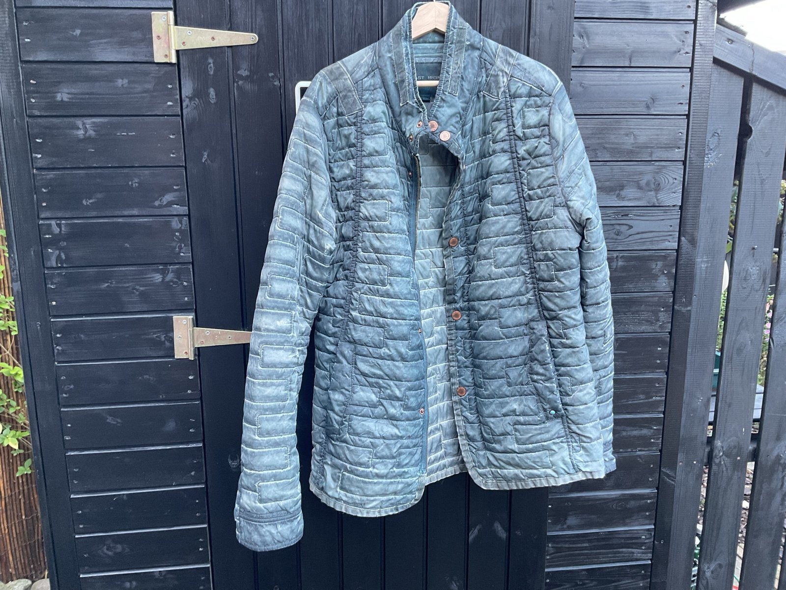 Cast Iron Gewatteerde Jas XXL, Ophalen of Verzenden, Gedragen, Overige maten, Blauw