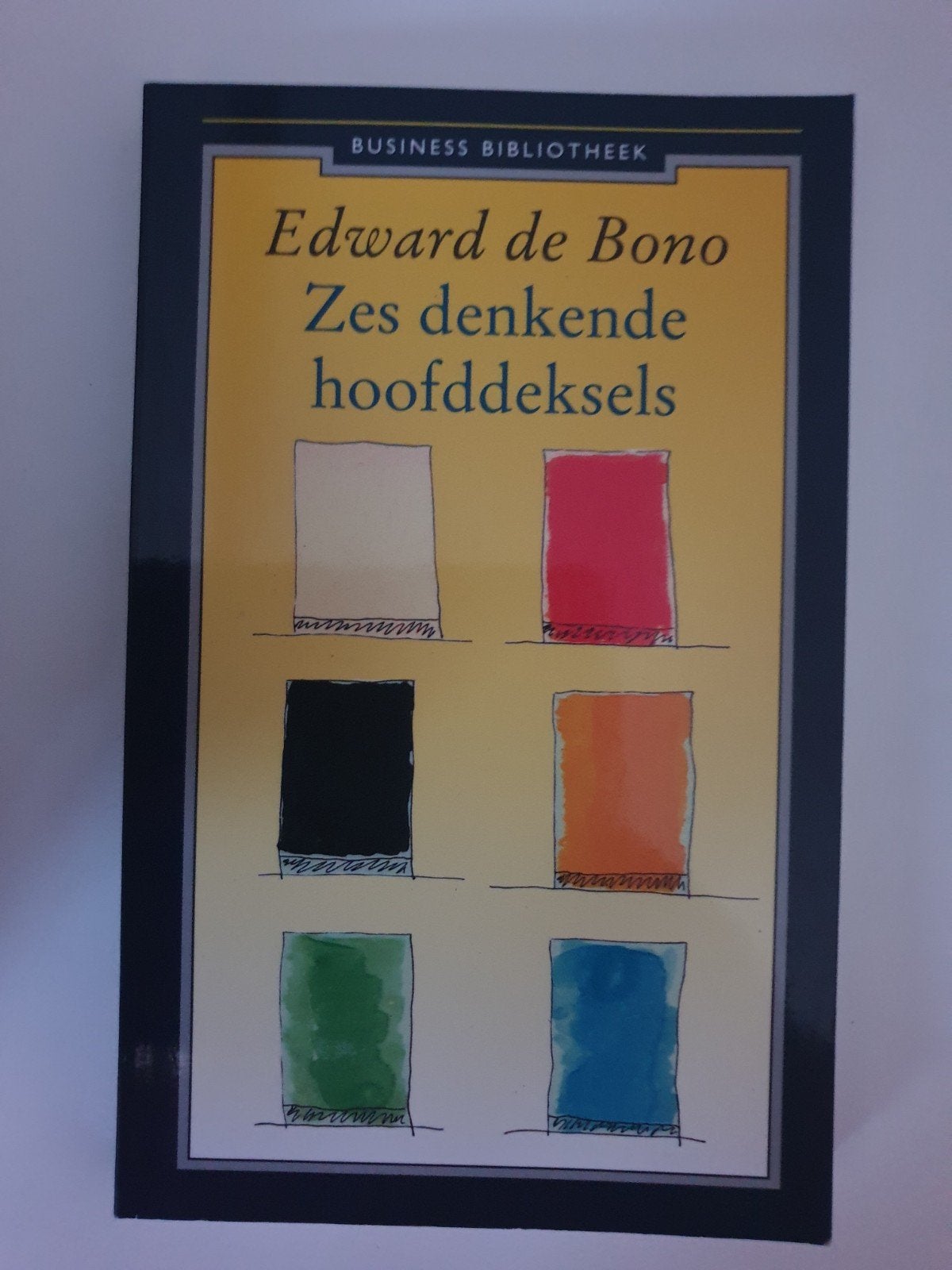 Zes denkende hoofddeksels - Edward de Bono, Ophalen of Verzenden, Gelezen, Management, Edward de Bono