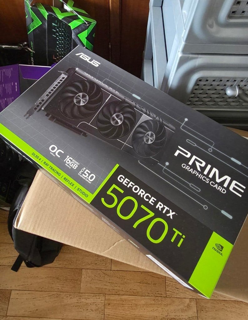 RTX 5070 TI ASUS PRIME, Overige soorten, Nieuw, Ophalen of Verzenden, HDMI