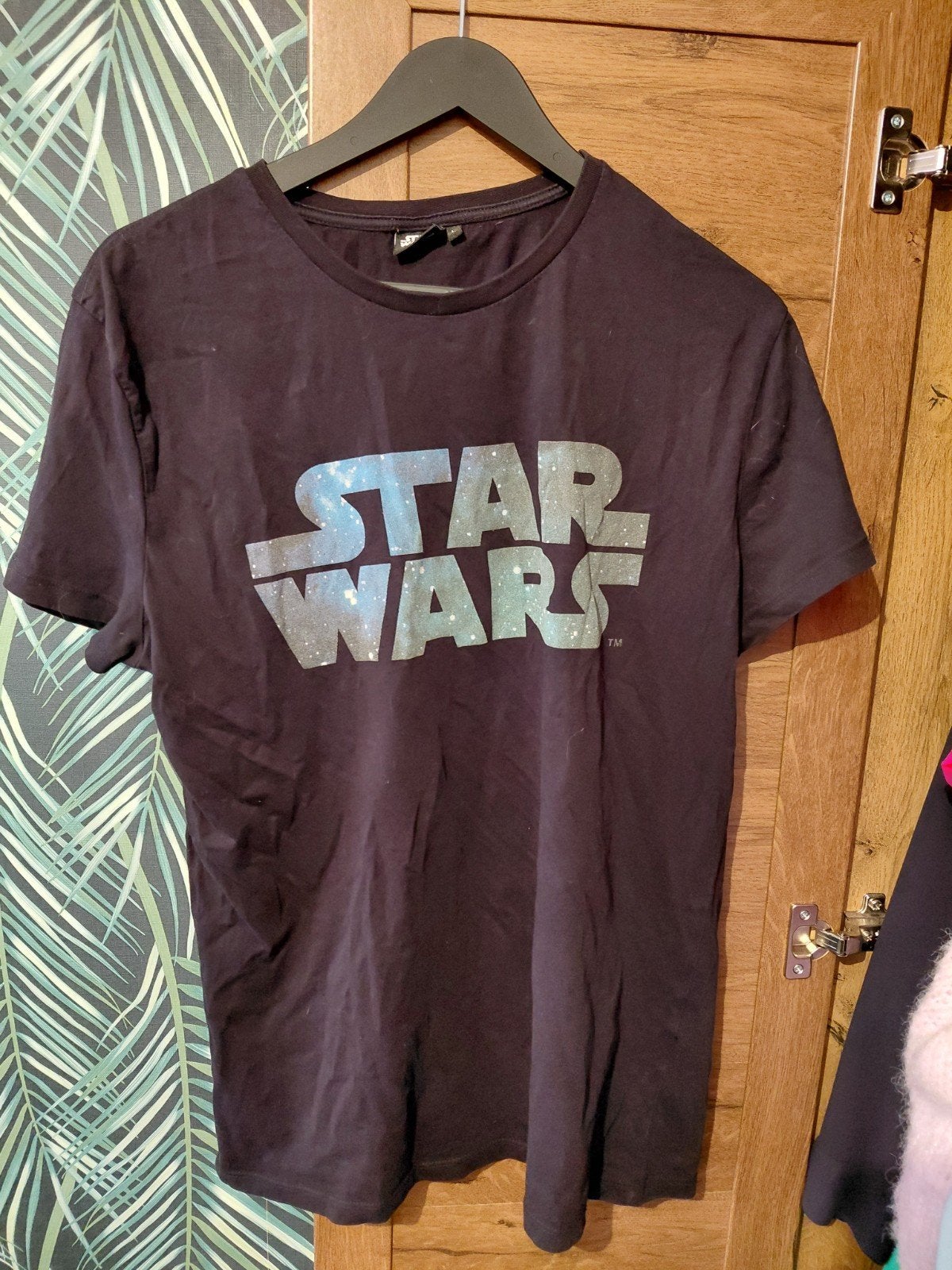 Star Wars t-shirt maat L., Ophalen of Verzenden, Gedragen, Maat 52/54 (L), Zwart