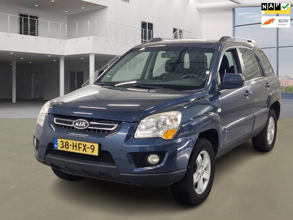 Kia Sportage 2.0 CVVT X-ecutive, 1442 kg, Gebruikt, 4 cilinders, Blauw