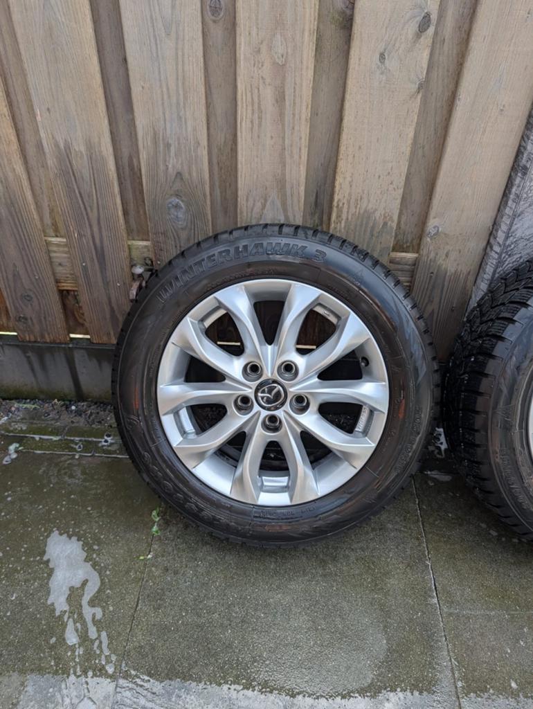 Originele Mazda velgen geschikt voor mazda 3, Auto-onderdelen, Banden en Velgen, Ophalen, 16 inch, Banden en Velgen, 205 mm