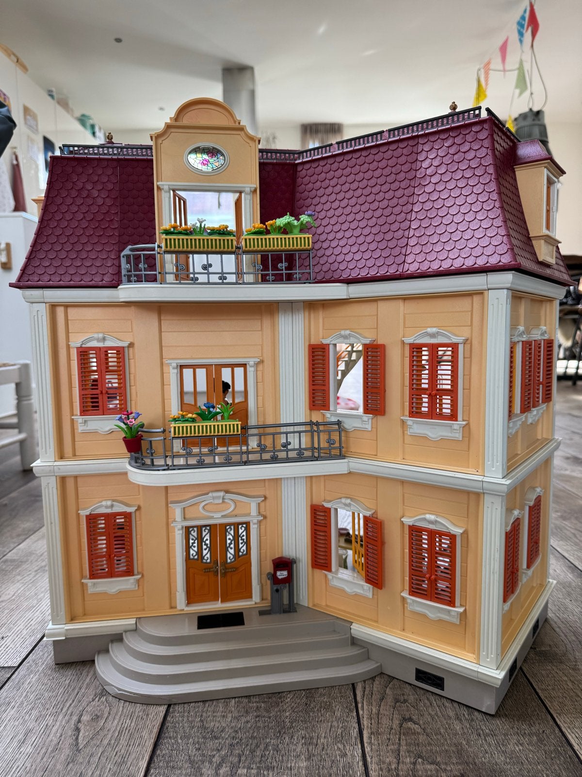 Playmobil Groot Herenhuis met veel extra's, Ophalen, Gebruikt, Poppenhuis