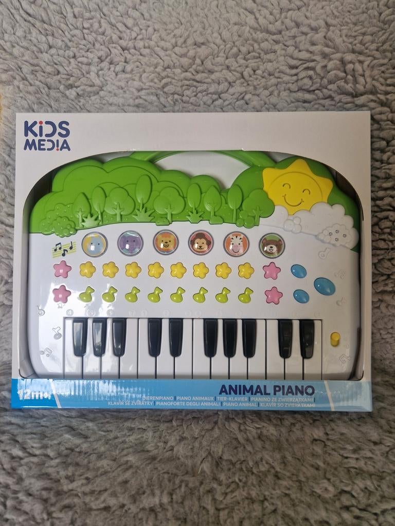 Dierenpiano met Liedjes, Ophalen of Verzenden, Nieuw, Met geluid