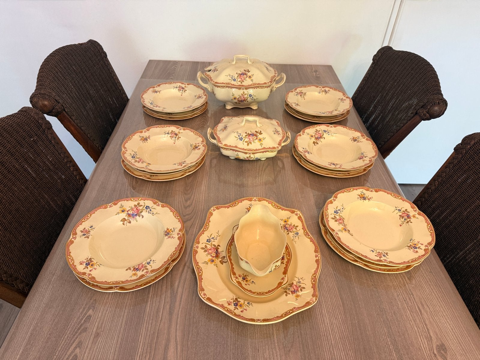 Johnson Brothers Old English Servies - 21 Delen, Ophalen of Verzenden