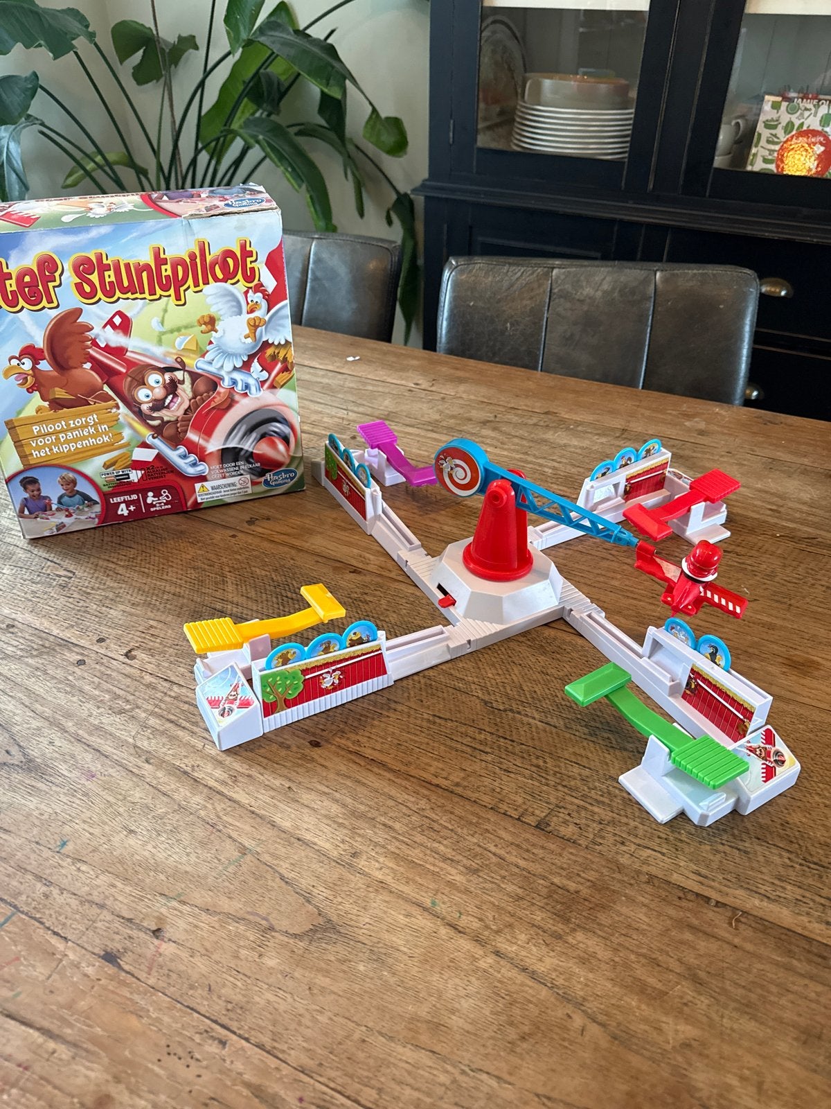 Stef Stuntpiloot - Leuk gezelschapsspel voor kinderen, Ophalen of Verzenden, Gebruikt, Jongen of Meisje