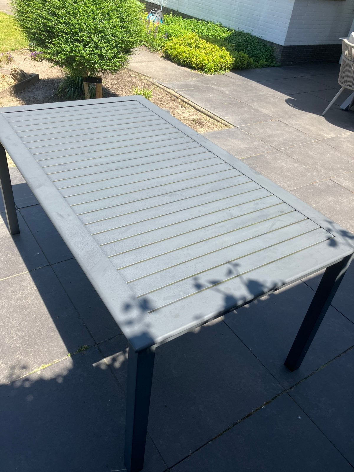 Hartman aluminium tafel, Ophalen, Gebruikt
