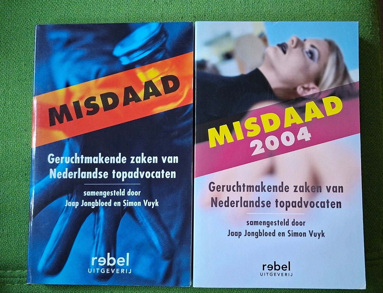 Misdaad 2004 & Misdaad - Topadvocaten (2 boeken), Ophalen of Verzenden, Gelezen, Joop Jongbloed en Simon Vuyk