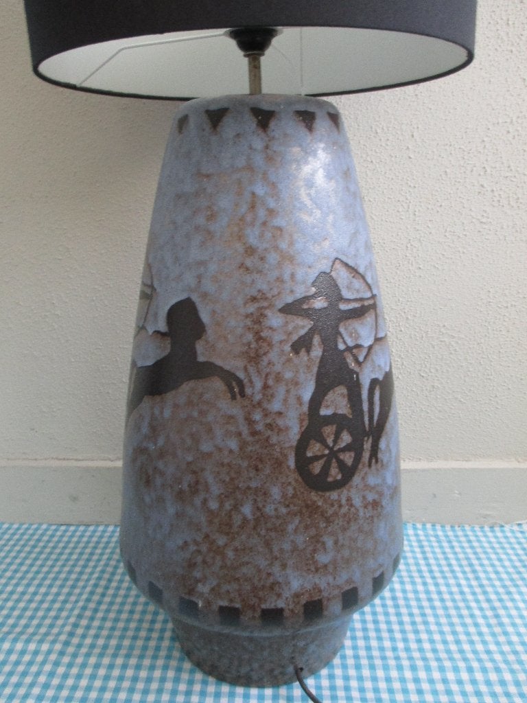 Mega Grote Vintage Lampenvoet / Vloerlamp Retro, Ophalen of Verzenden, Huis en Inrichting