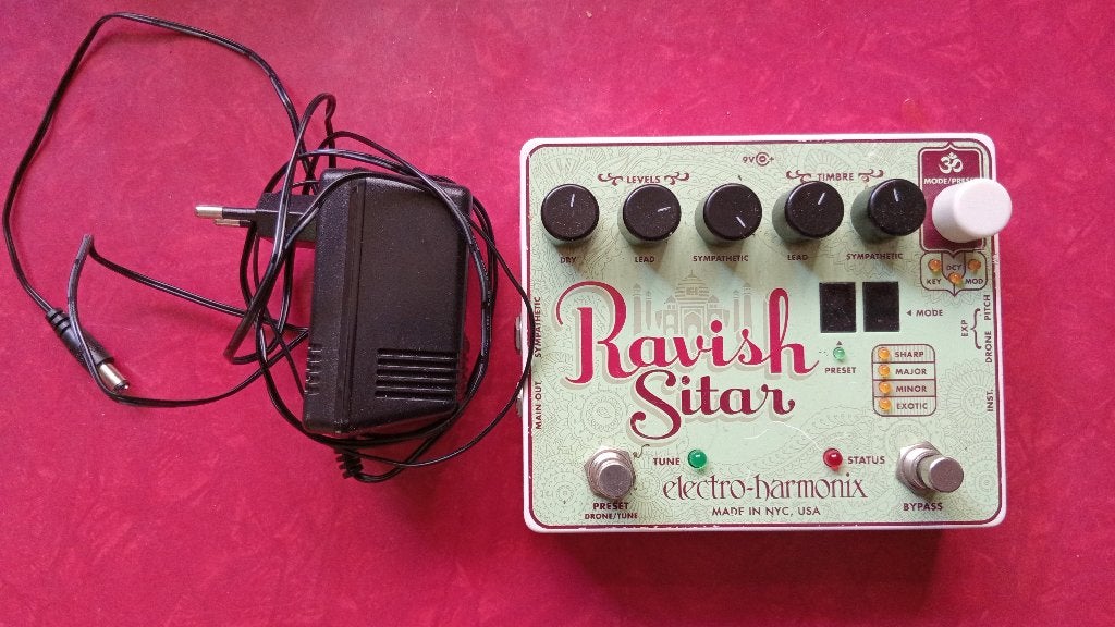 Electro Harmonix Ravish Sitar effect pedaal, Muziek en Instrumenten, Ophalen, Zo goed als nieuw, Overige typen