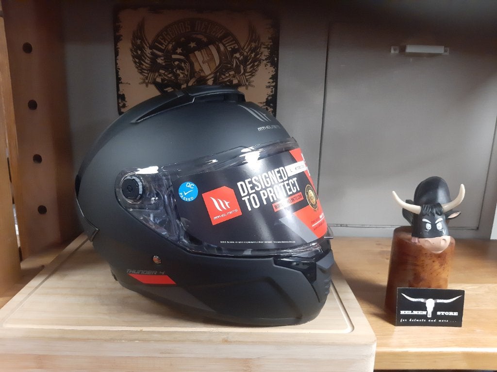 mt thunder 4 helm mat zwart L motor scooter helm brommer L, Pascalstraat 6 1704 RD Heerhugowaard, Dames, Ophalen of Verzenden
