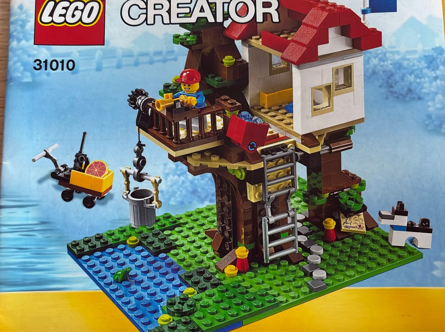 Lego 3+1, set 31010, Kinderen en Baby's, Speelgoed | Duplo en Lego, Gebruikt, Lego, Ophalen of Verzenden, Inclusief instructies