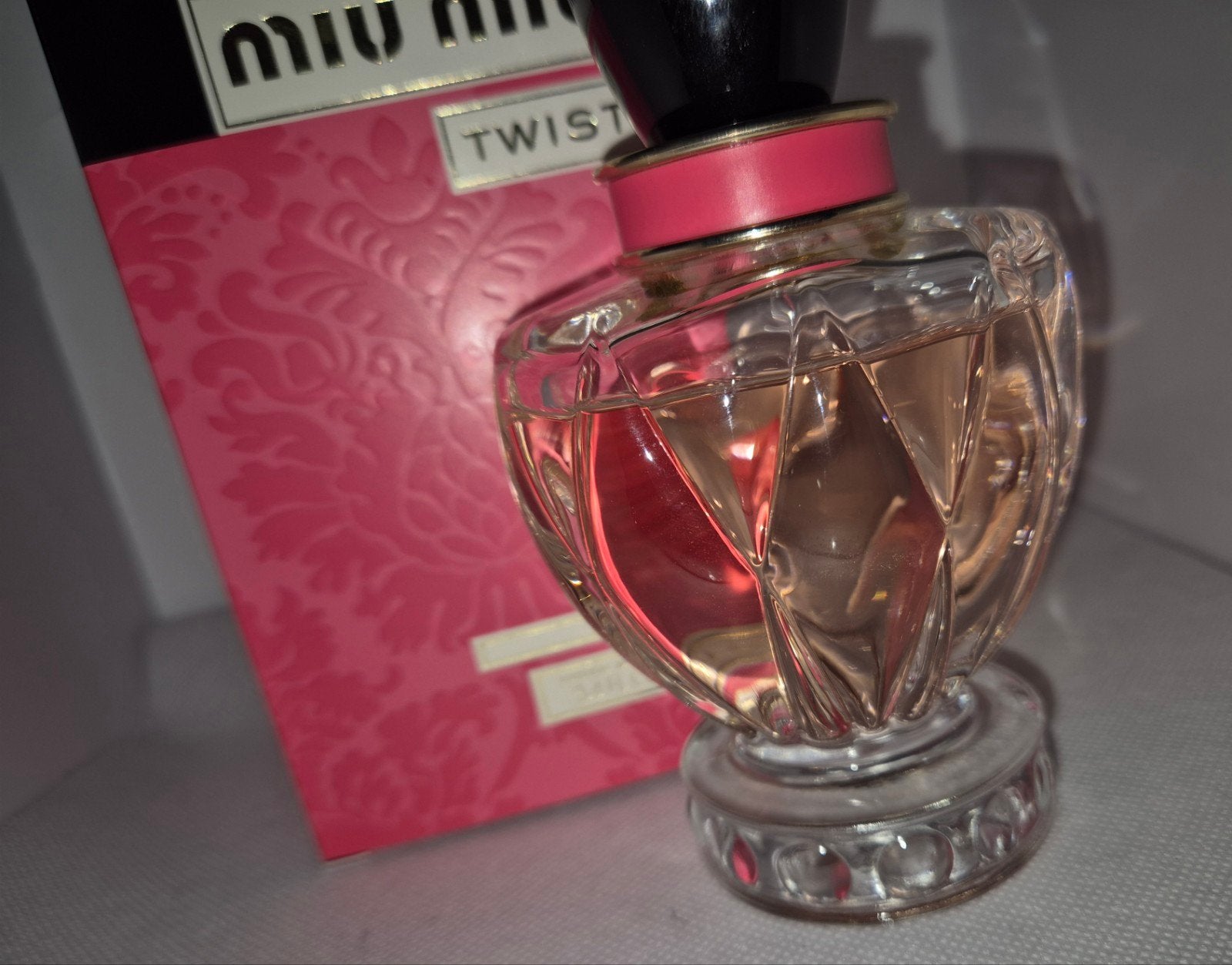 Miu Miu Twist Eau de Parfum 100 ml - 3/4 vol., Ophalen of Verzenden, Gebruikt