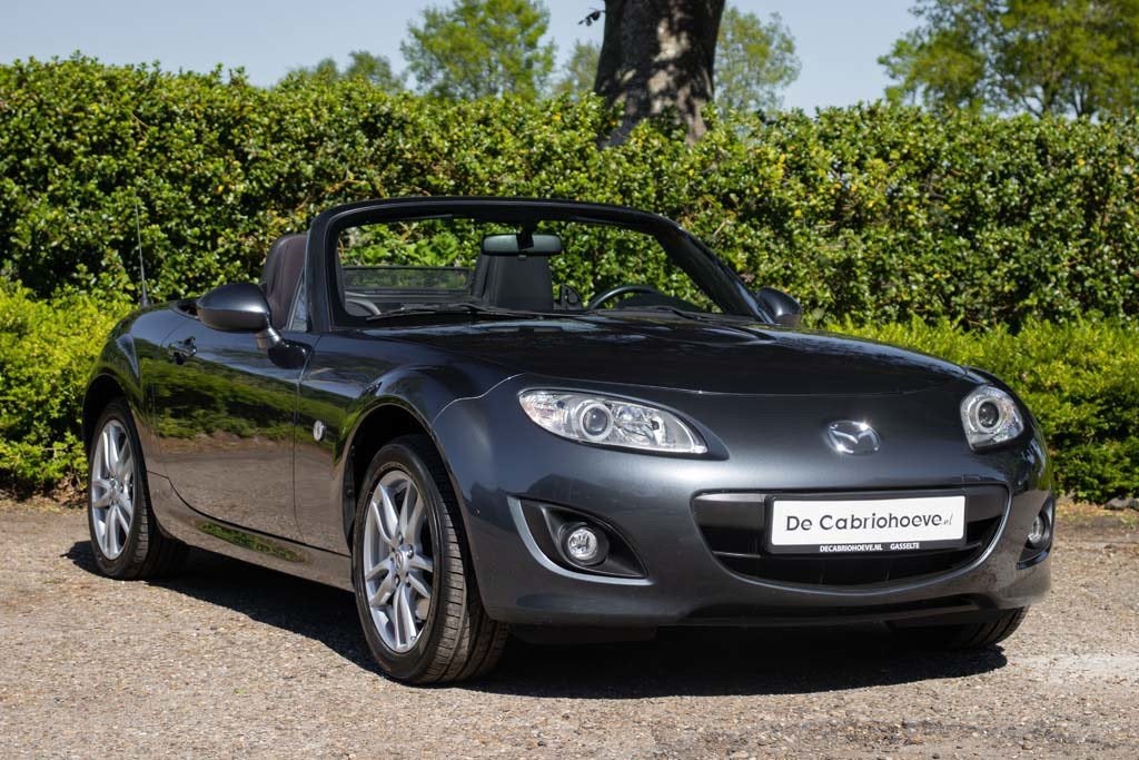 Mazda MX-5 NC 1.8l Metropolitan Gray Mica, 1005 kg, Gebruikt, Zwart, 4 cilinders
